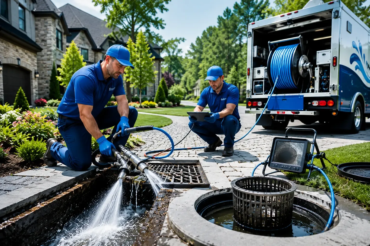 Local outdoor drain cleaning professionals in Mcadoo, PA